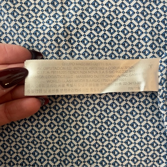 Massimo Dutti Button Down Shirt - Picture 6 of 12